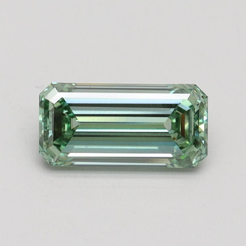 1.04 Ct. Fancy Intense Green Emerald Lab Grown Diamond