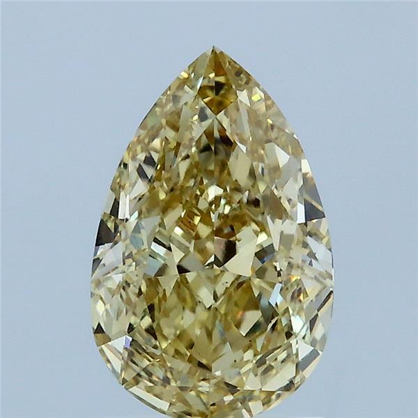 1.91 Ct. Fancy Intense Yellow Pear Lab Grown Diamond