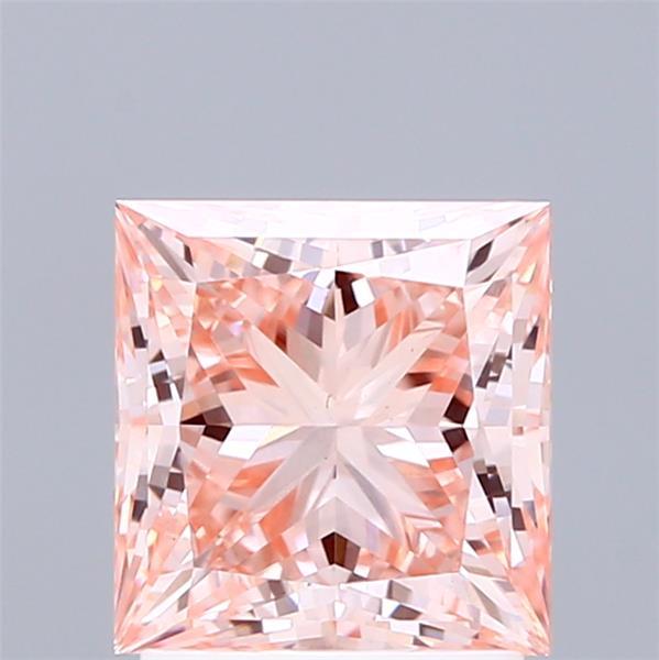 2.05 Ct. Fancy Intense Pink Princess Lab Grown Diamond
