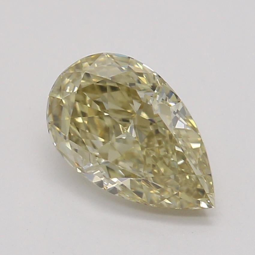 0.72 Ct. Fancy Brownish Yellow Pear Diamond