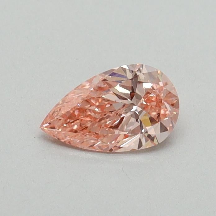 0.30 Ct. Fancy Vivid Pink Pear Lab Grown Diamond