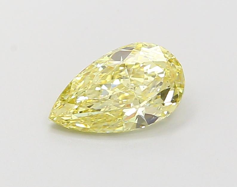 1.03 Ct. Fancy Intense  Yellow Pear Lab Grown Diamond