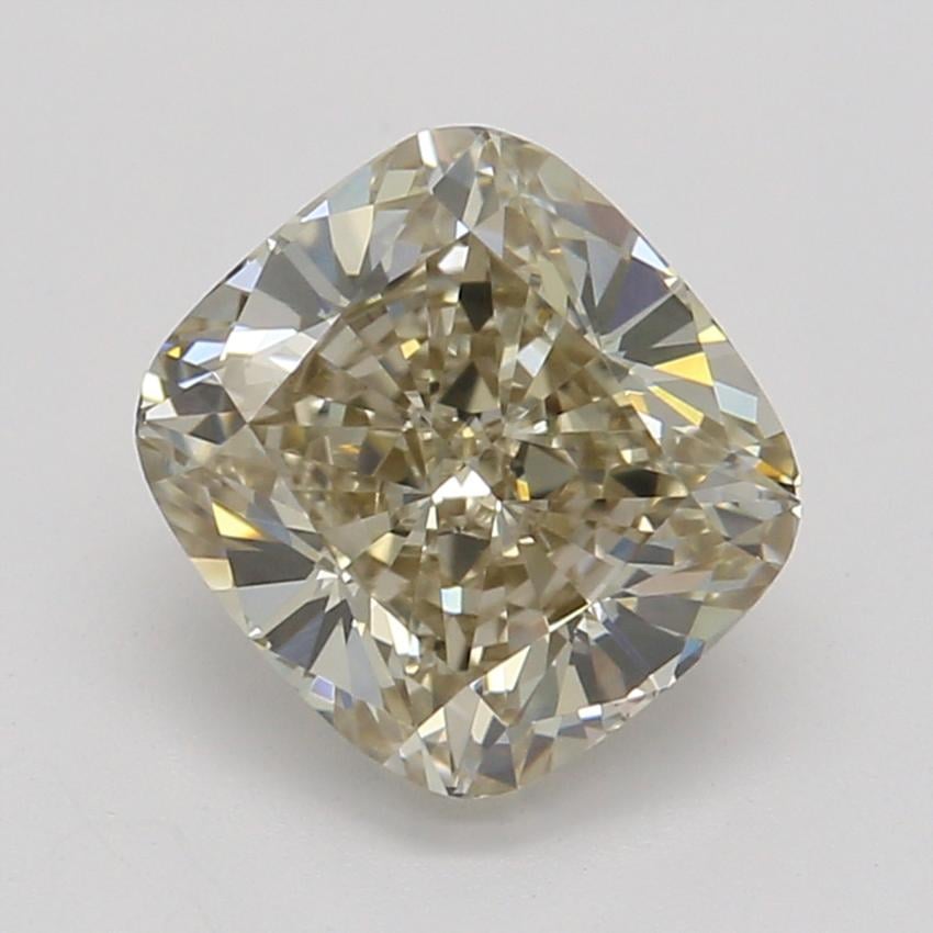 1.02 Ct. Fancy Light Brown Cushion Diamond