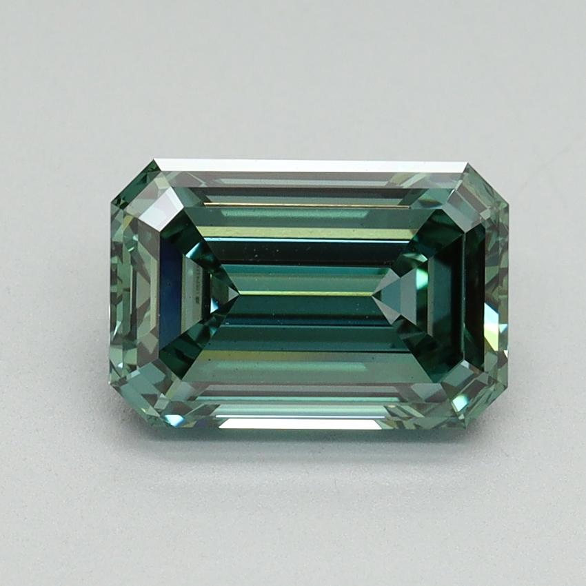 2.08 Ct. Fancy Vivid Green Emerald Lab Grown Diamond
