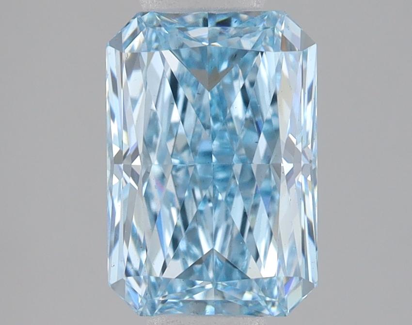 2.10 Ct. Fancy Intense Blue Radiant Lab Grown Diamond