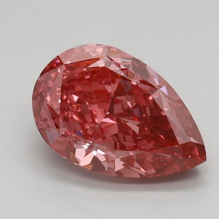 1.51 Ct. Fancy Vivid Pink Pear Lab Grown Diamond