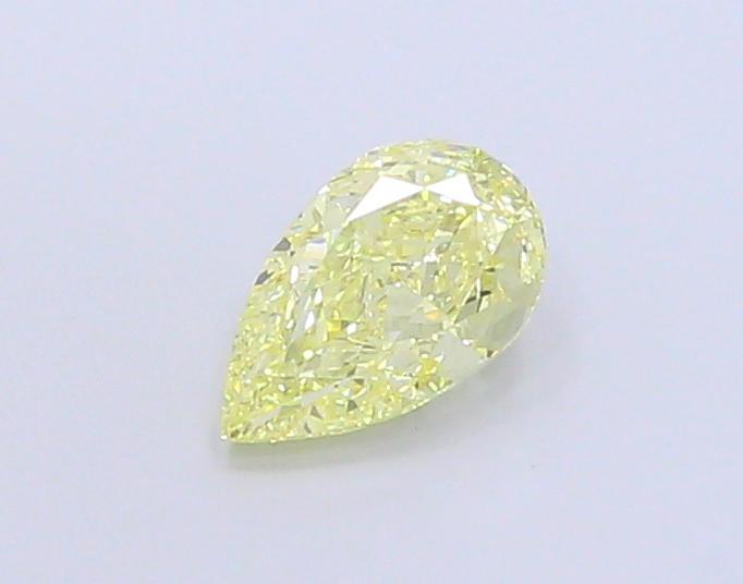 1.58 Ct. Fancy Light  Yellow Pear Lab Grown Diamond