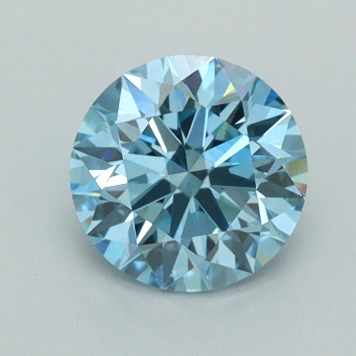 1.00 Ct. Fancy Vivid  Blue Round Lab Grown Diamond