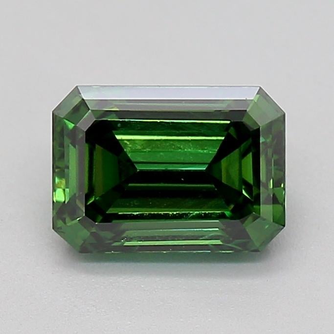 1.00 Ct. Fancy Vivid  Green Emerald Lab Grown Diamond