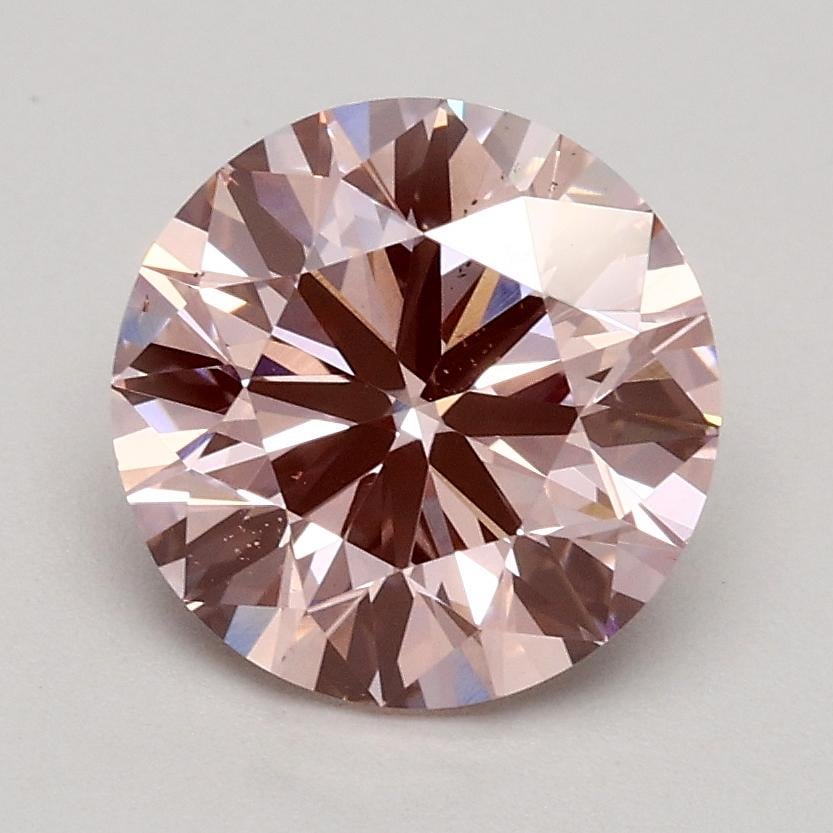 1.50 Ct. Fancy Pink Round Lab Grown Diamond