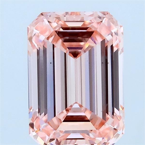 1.63 Ct. Fancy Pink Emerald Lab Grown Diamond