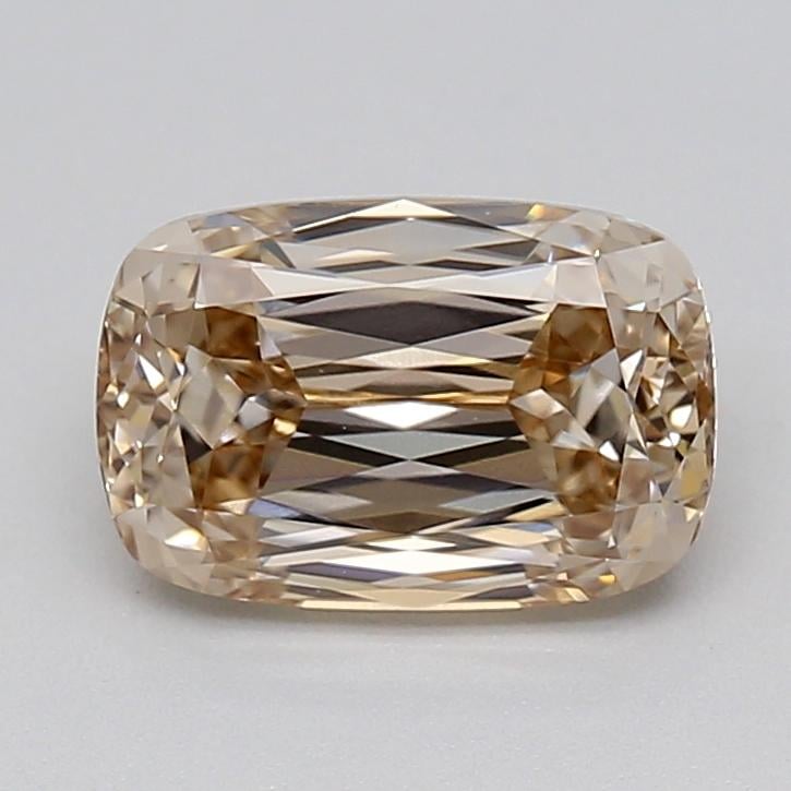 1.07 Ct. Very Light  Brown Cushion Lab Grown Diamond