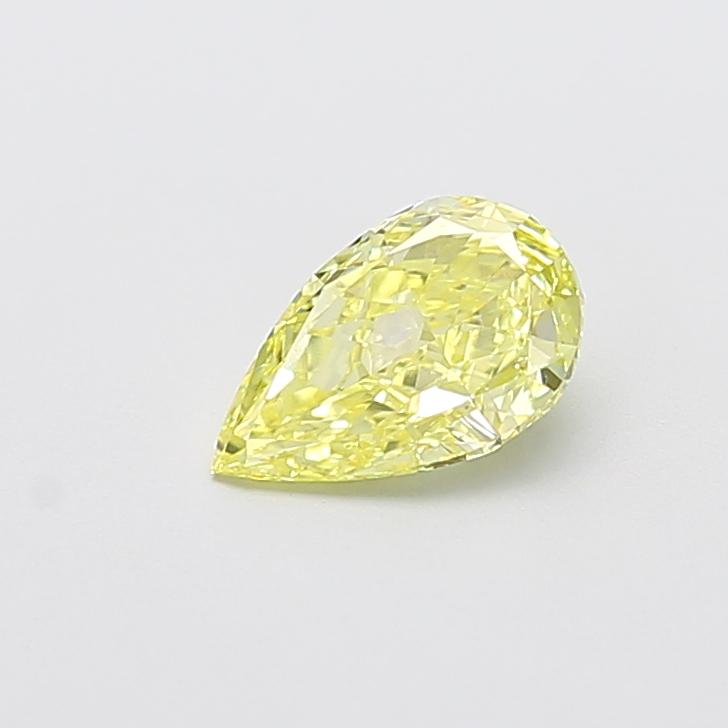 1.03 Ct. Fancy Intense Yellow Pear Lab Grown Diamond