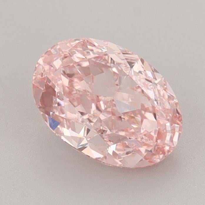 1.23 Ct. Fancy Vivid  Pink Oval Lab Grown Diamond