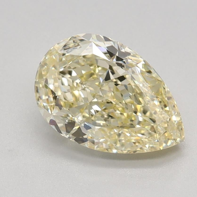 1.30 Ct. Fancy Yellow Pear Lab Grown Diamond