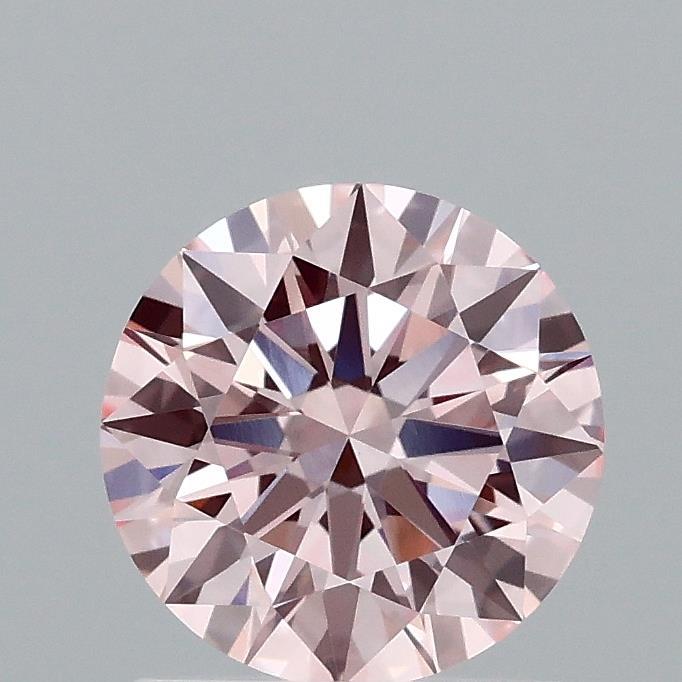1.21 Ct. Fancy Intense Pink Round Lab Grown Diamond