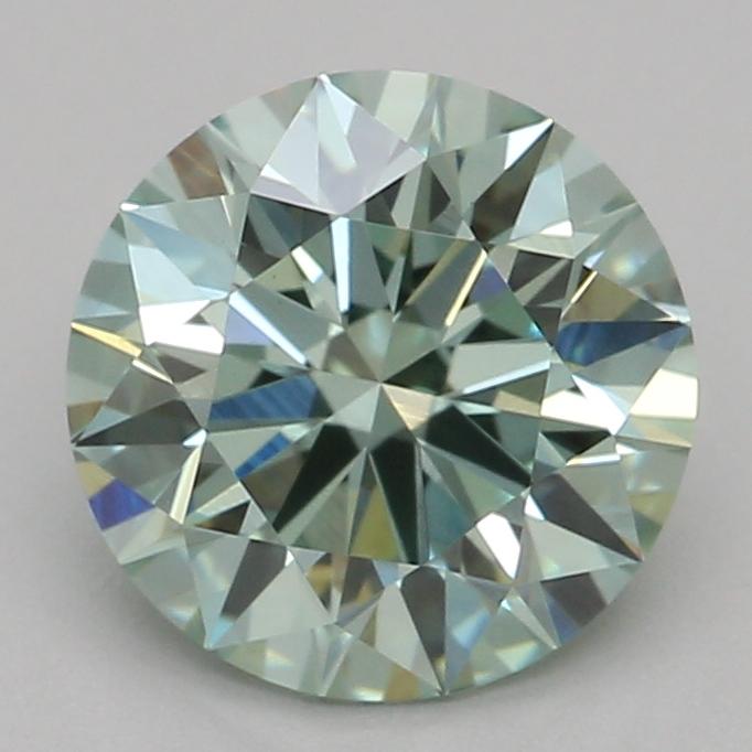 1.05 Ct. Fancy Green Round Lab Grown Diamond