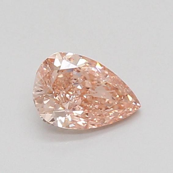 0.51 Ct. Fancy Intense Pink Pear Lab Grown Diamond