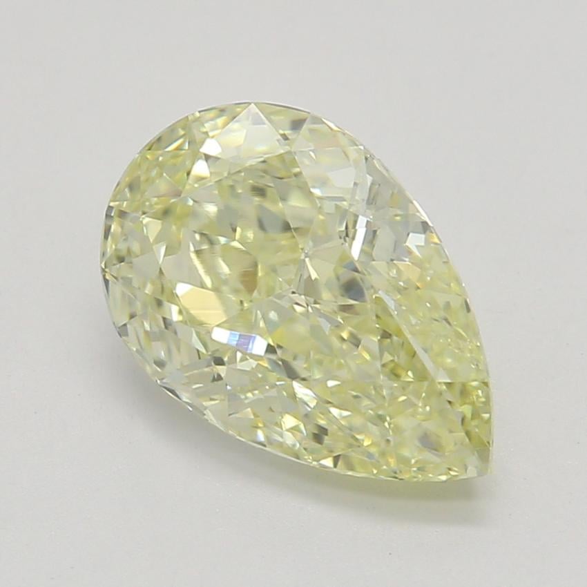 1.20 Ct. Fancy Light Yellow Pear Diamond