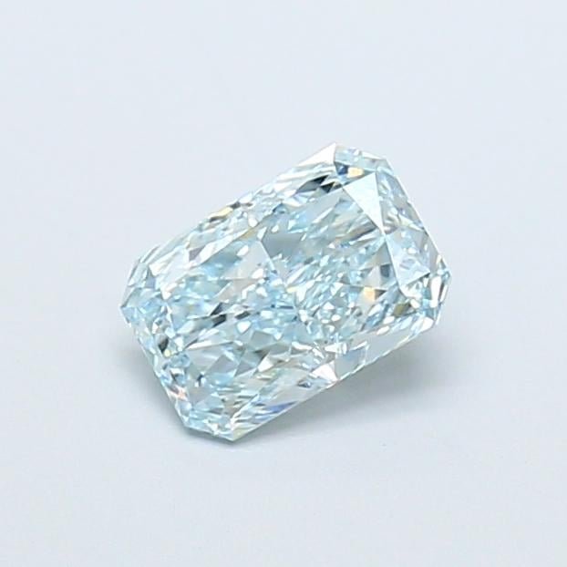 1.07 Ct. Fancy Vivid  Blue Radiant Lab Grown Diamond