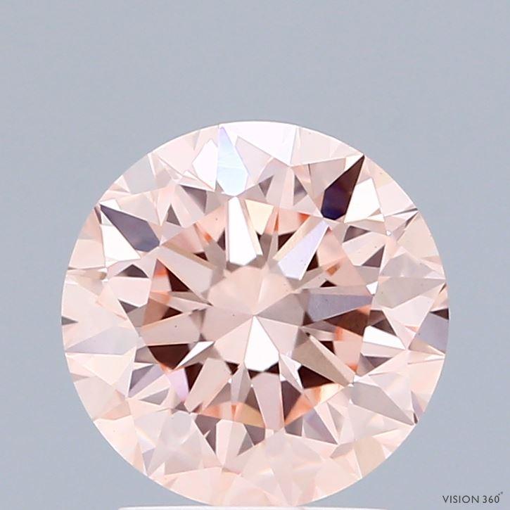 2.30 Ct. Fancy Intense  Pink Round Lab Grown Diamond