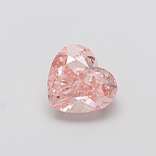 1.03 Ct. Fancy Intense  Pink Heart Lab Grown Diamond