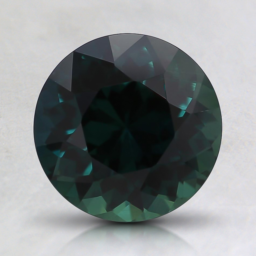 7.5mm Round Teal Sapphire