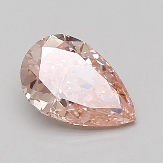 0.85 Ct. Fancy Vivid Pink Pear Lab Grown Diamond