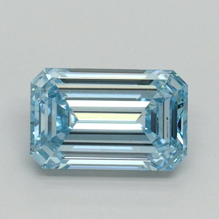 1.03 Ct. Fancy Vivid Blue Emerald Lab Grown Diamond