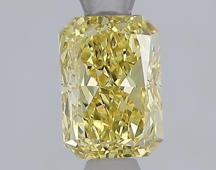 1.07 Ct. Fancy Vivid Yellow Yellow Radiant Lab Grown Diamond