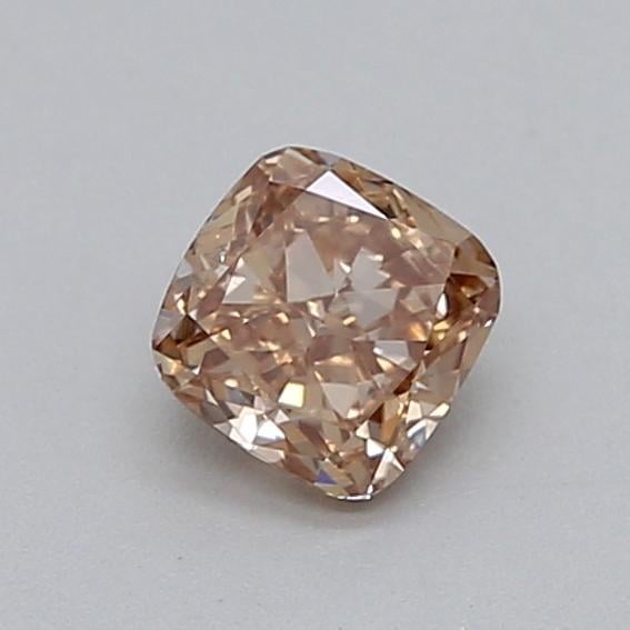 0.31 Ct. Light  Brown Cushion Lab Grown Diamond