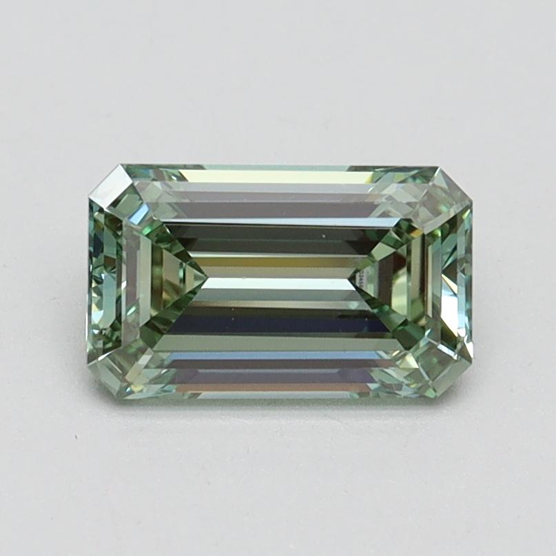 1.00 Ct. Fancy Intense Green Emerald Lab Grown Diamond