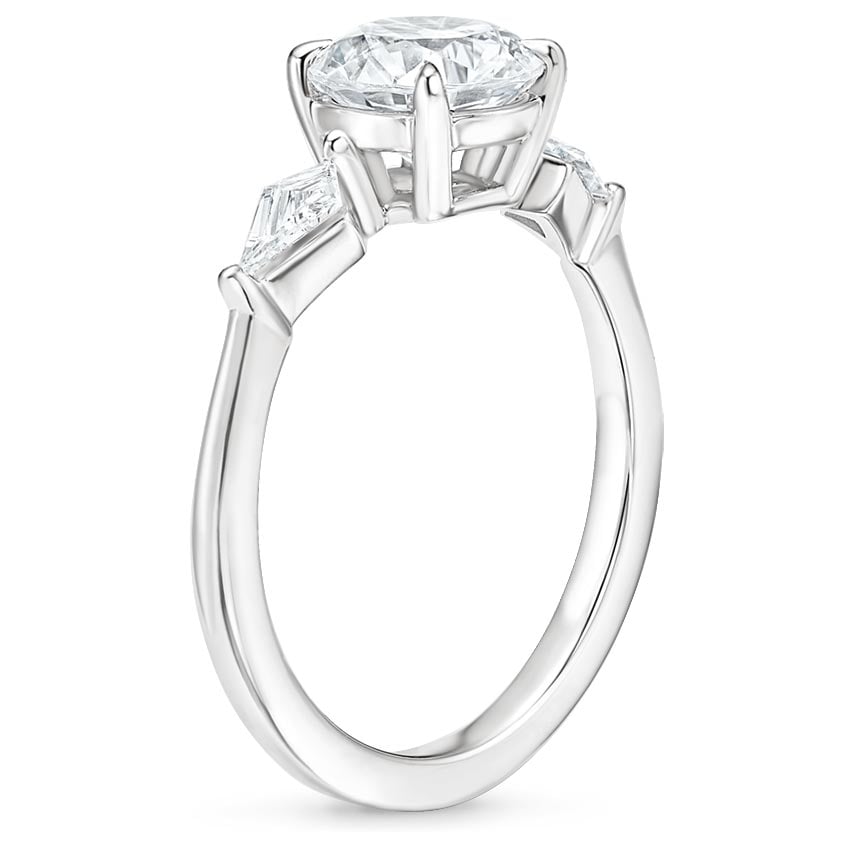 Platinum Luxe Cometa Diamond Ring (1/3 ct. tw.), large side view
