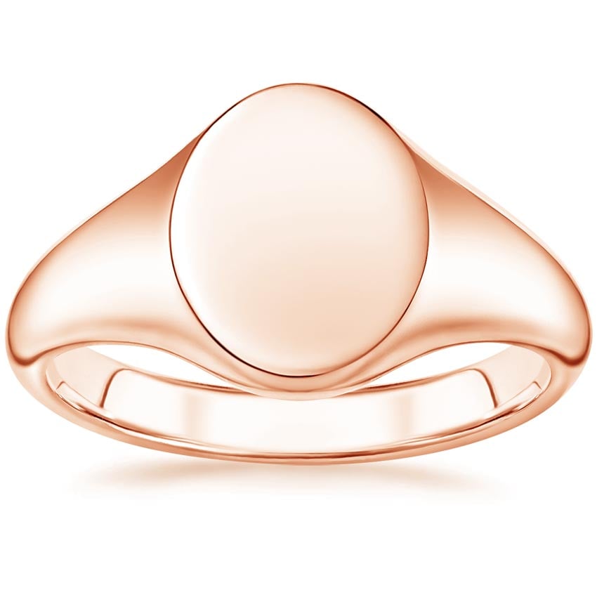 Rose gold diamond engagement ring with surprise diamond details