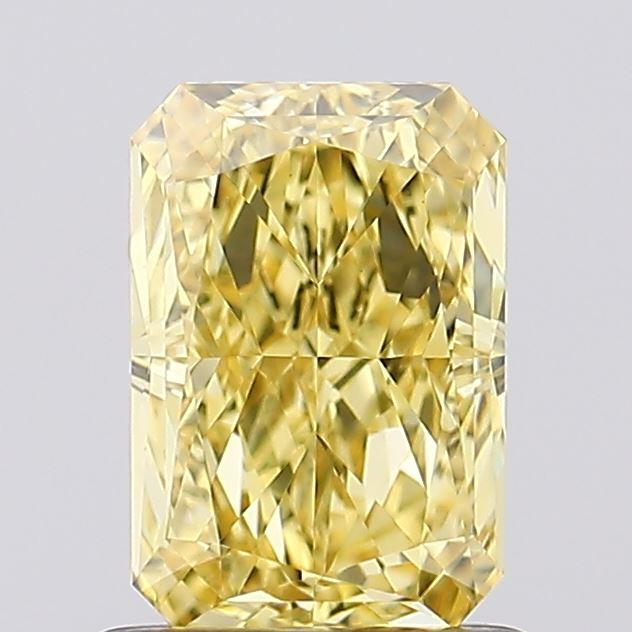 1.17 Ct. Fancy Vivid Yellow Radiant Lab Grown Diamond