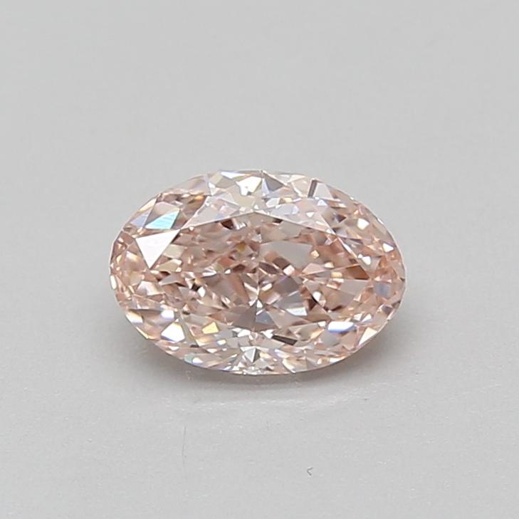 0.89 Ct. Fancy Pink Oval Lab Grown Diamond