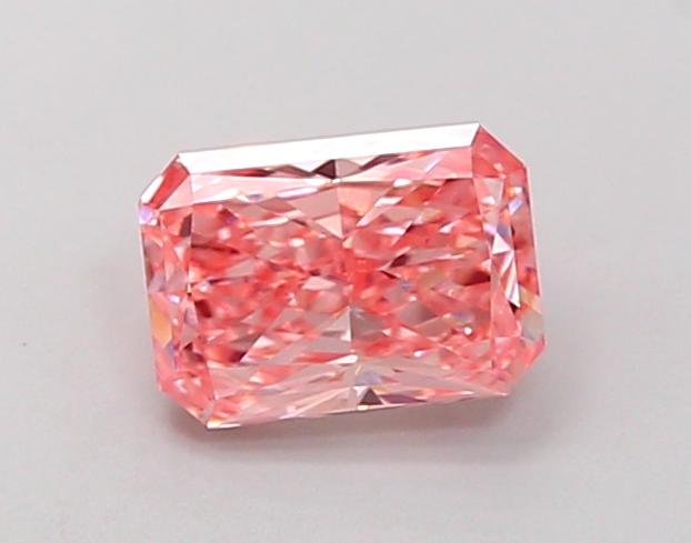 1.01 Ct. Fancy Vivid Pink Radiant Lab Grown Diamond