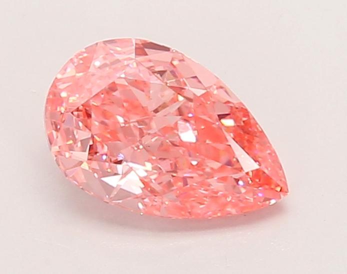 1.02 Ct. Fancy Vivid Pink Pear Lab Grown Diamond