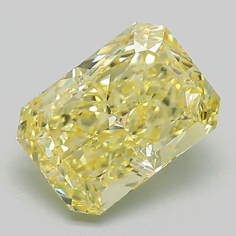 2.17 Ct. Fancy Intense Yellow Radiant Lab Grown Diamond
