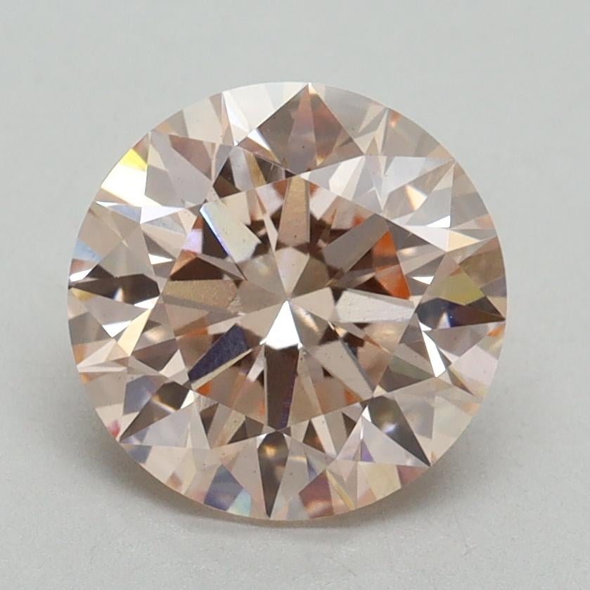 2.19 Ct. Fancy Intense Pink Round Lab Grown Diamond