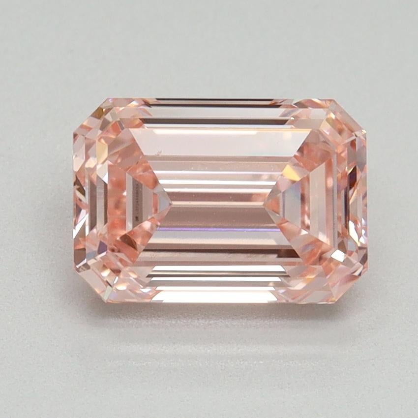 2.05 Ct. Fancy Vivid Pink Emerald Lab Grown Diamond