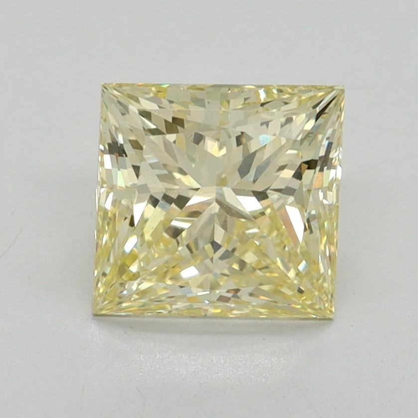 1.59 Ct. Fancy Intense Yellow Princess Lab Grown Diamond