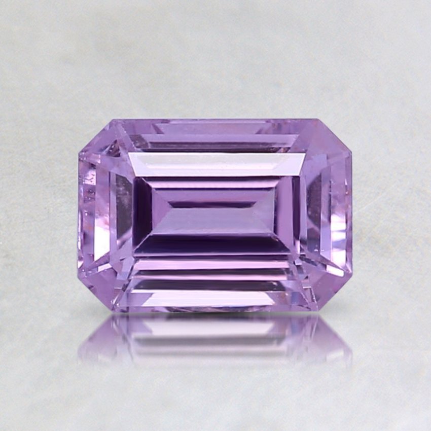 6.5x4.5mm Unheated Purple Emerald Cut Sapphire