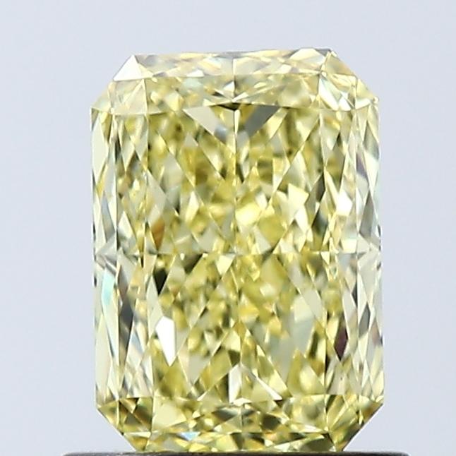 1.08 Ct. Fancy Vivid Yellow Radiant Lab Grown Diamond