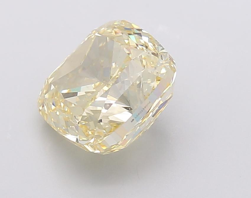3.01 Ct. Fancy Intense Yellow Cushion Lab Grown Diamond