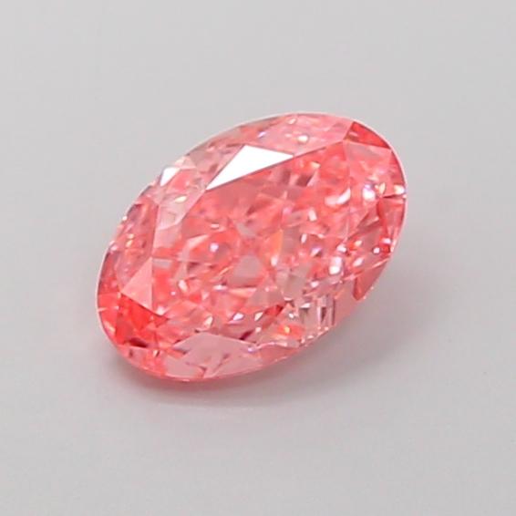 1.02 Ct. Fancy Vivid  Pink Oval Lab Grown Diamond
