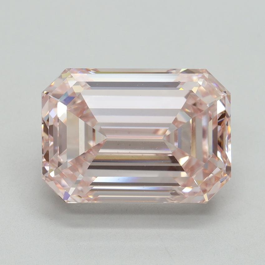 8.08 Ct. Fancy Intense Pink Emerald Lab Grown Diamond
