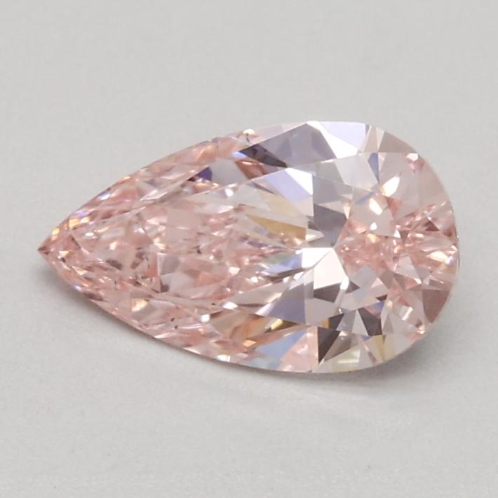 0.50 Ct. Fancy Intense Pink Pear Lab Grown Diamond