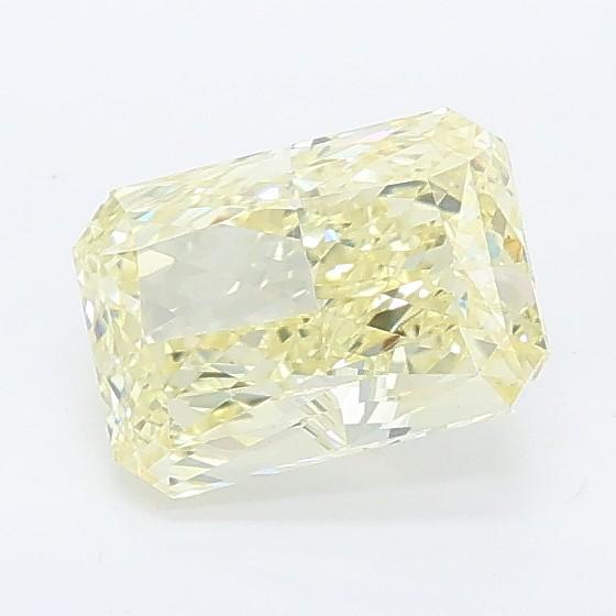 1.04 Ct. Fancy Light Yellow Radiant Lab Grown Diamond