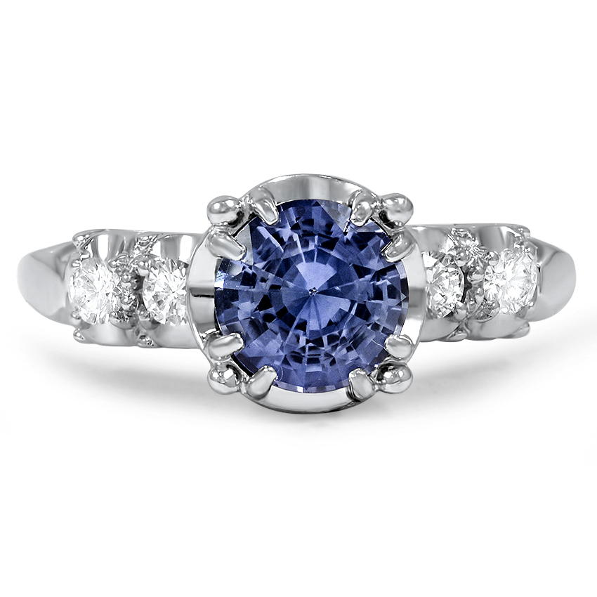 Retro Sapphire Vintage Ring | Keil | Brilliant Earth